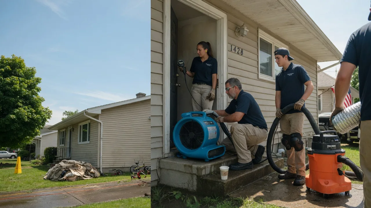 Water Damage Restoration in Amelia, OH near me
